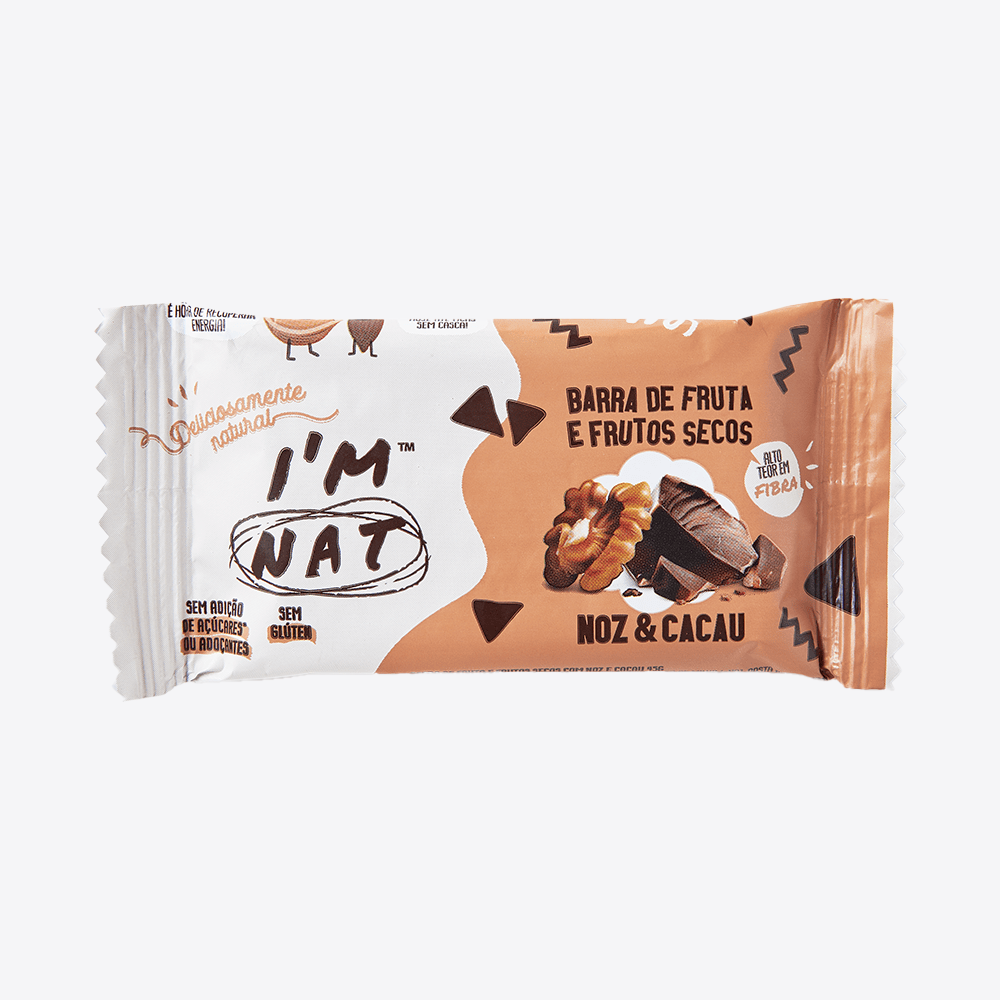 Soy Nat Barrita Cacao y Nueces 45g