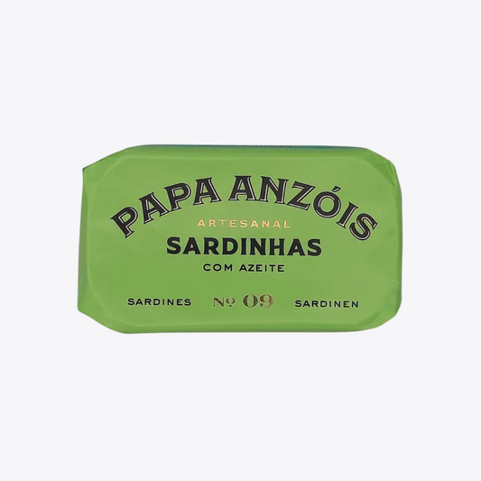 Conservas de Sardinas con Aceite de Oliva Papa Azóis 120g