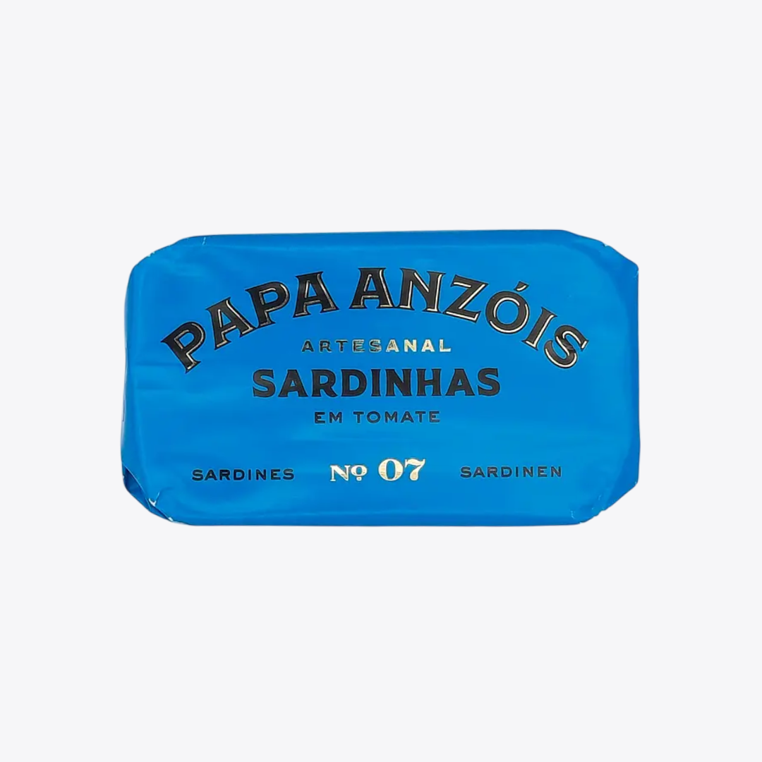 Canned Sardines in Tomato Sauce Papa Anzóis 120g