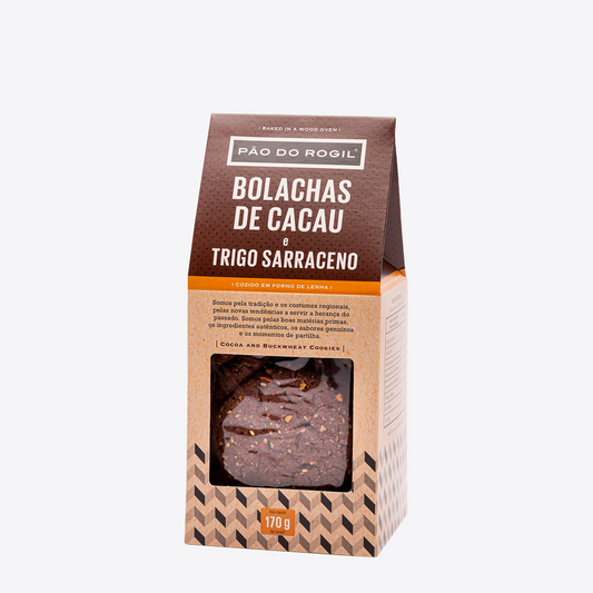 Galletas De Cacao Y Trigo Pão do Rogil 170g