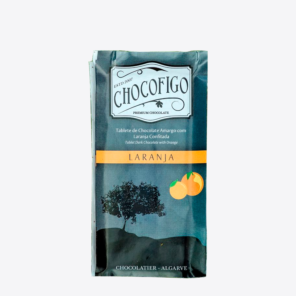 Tableta Chocofigo Naranja 100g