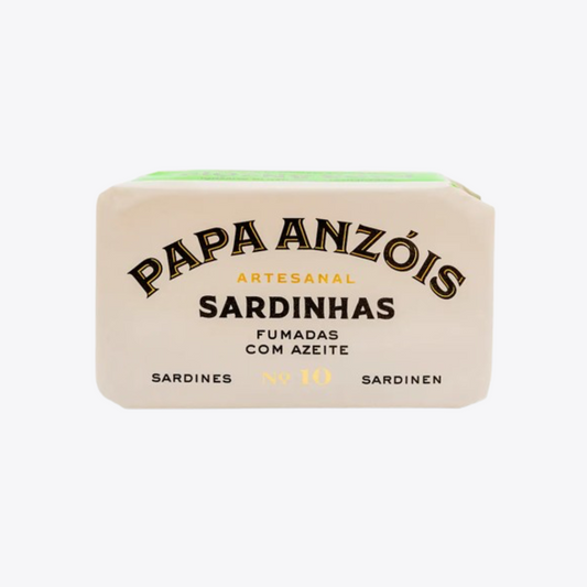 Papa Anzóis Sardinas Ahumadas con Aceite de Oliva 120g