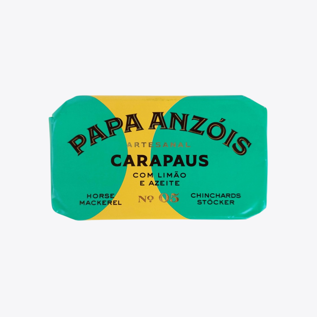 Papa Anzóis Canned Mackerel with Lemon and Olive Oil 120g